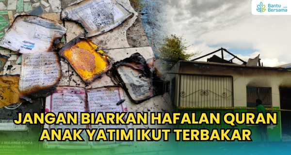 Panti Asuhan Terbakar, 37 Anak Yatim Kehilangan Tempat Tinggal