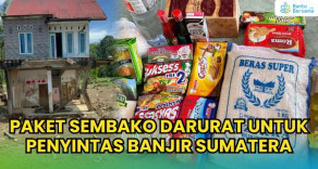 Paket Sembako Darurat Untuk Penyintas Banjir Sumatera