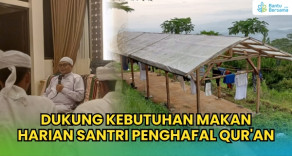Sepiring Makan Untuk Santri, Sejuta Harapan Untuk Masa Depan