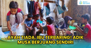 Terpaksa Putus Sekolah, Musa Jual Kacang Keliling Demi Ibu Dan Adik